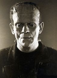 Boris Karloff as the Creature in the 1931 film adaptation.